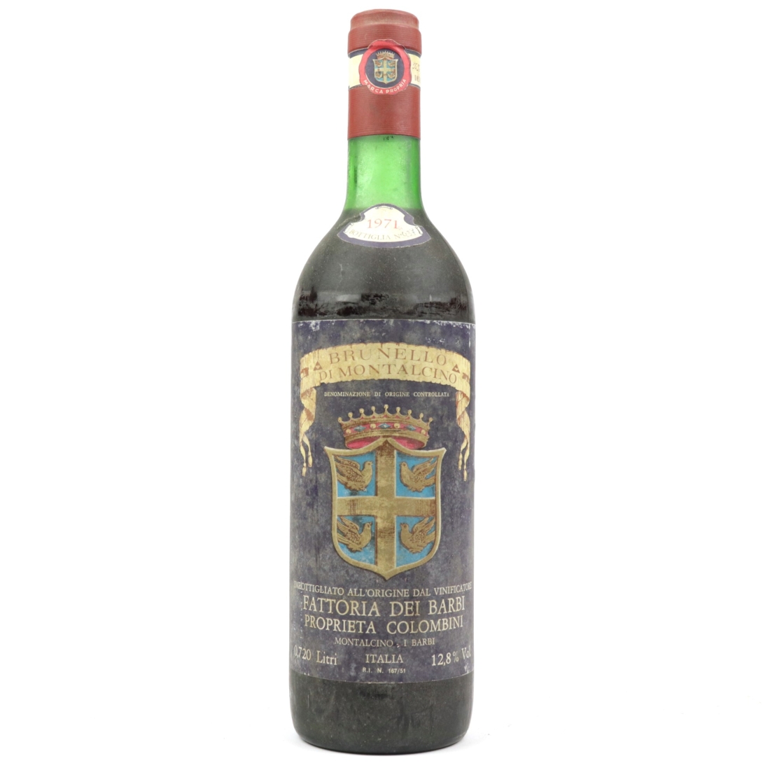 Fattoria Dei Barbi 1971 Brunello di Montalcino