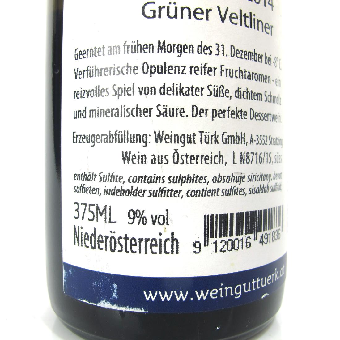 Image for Turk Gruner Veltliner 2014 Niederosterreich Eiswein