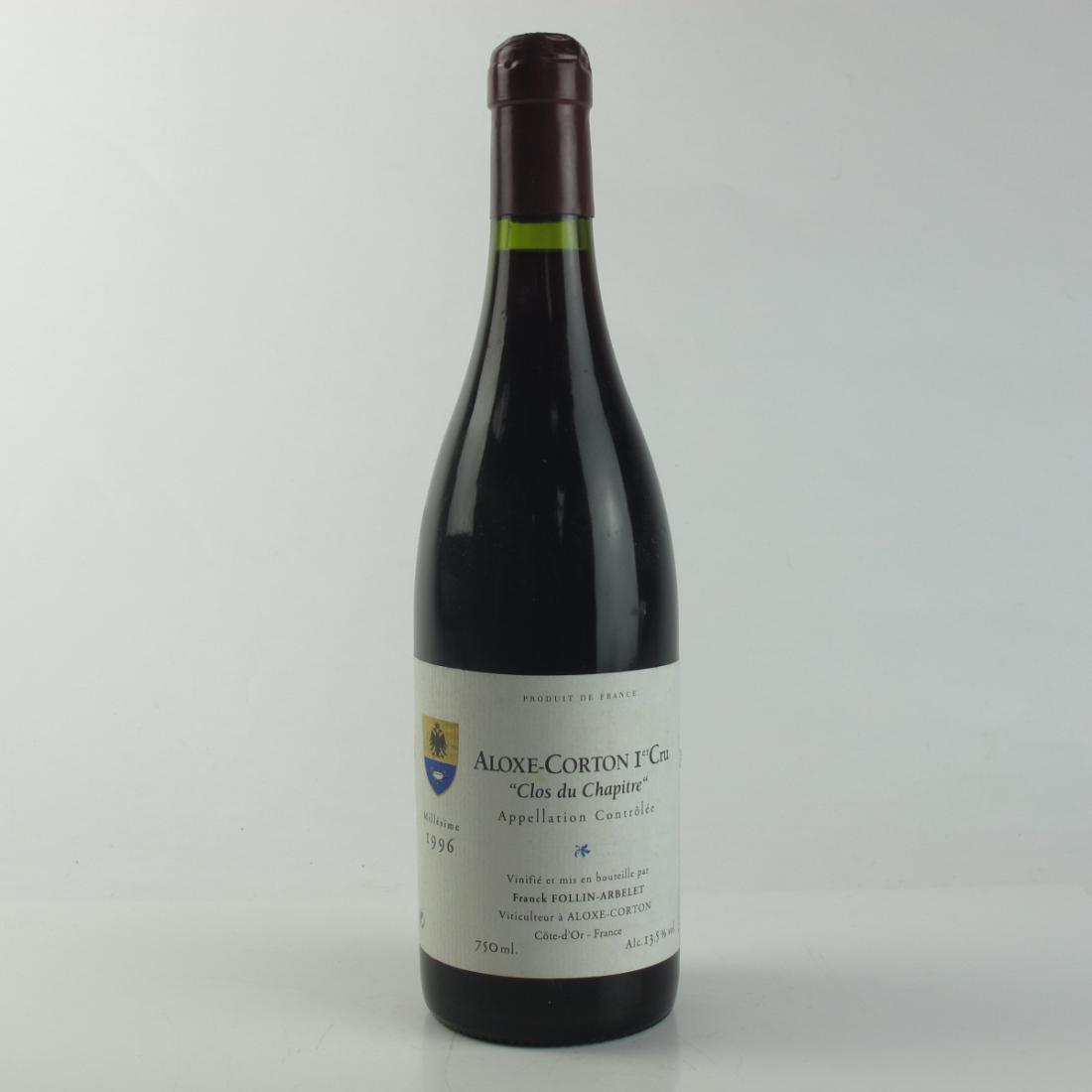 Image for F.Arbelet "Clos Du Chapitre" 1996 Aloxe-Corton Grand-Cru