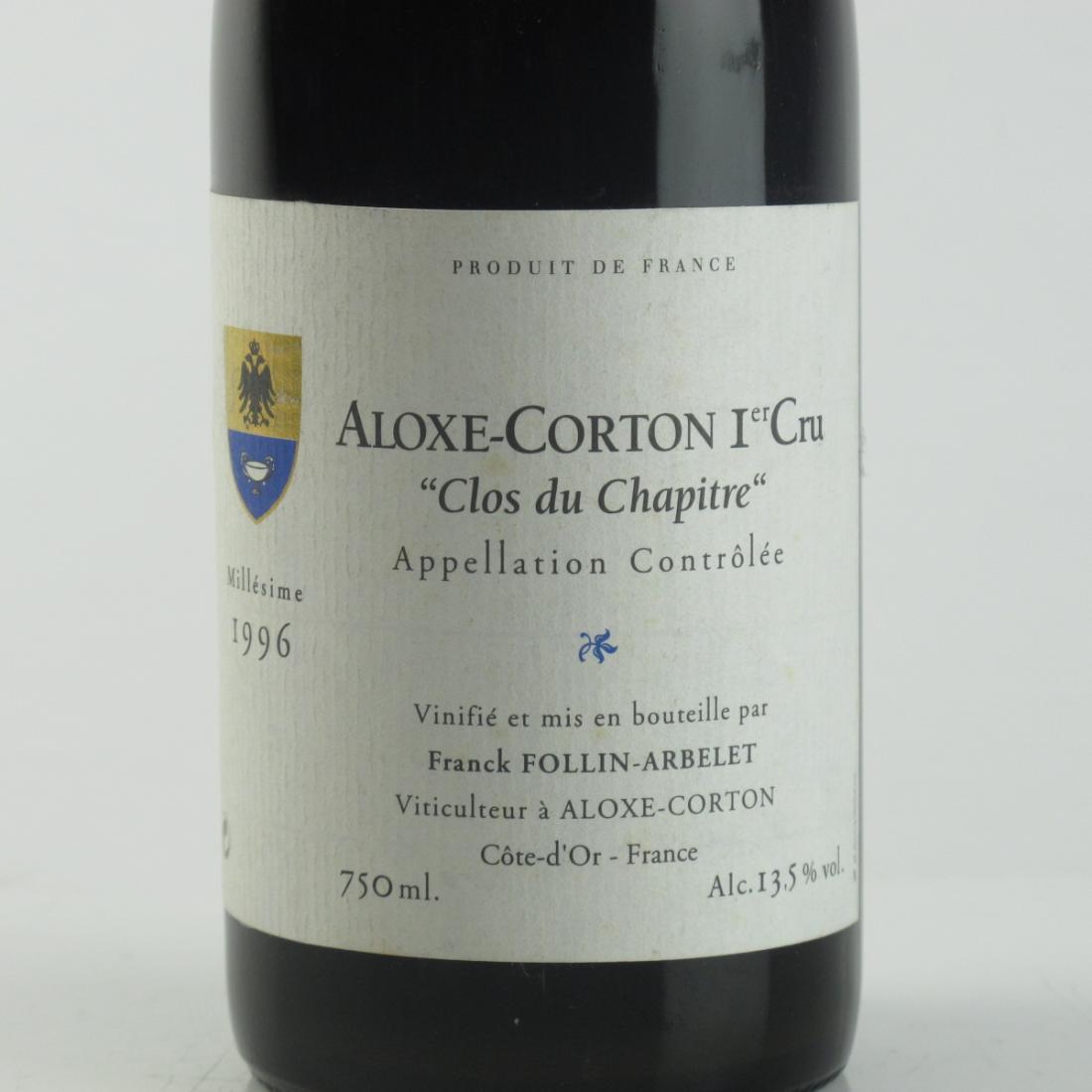 Image for F.Arbelet "Clos Du Chapitre" 1996 Aloxe-Corton Grand-Cru