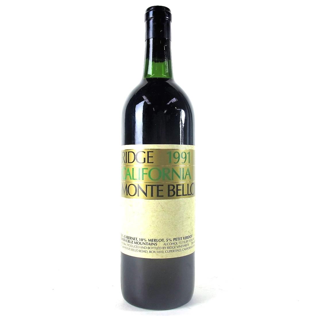 Image for Ridge Monte Bello 1991 Santa Cruz Mountains