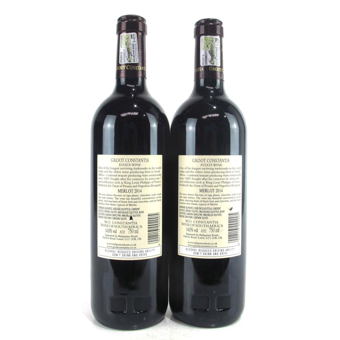 Image for Groot Constantia Merlot 2014 Constantia