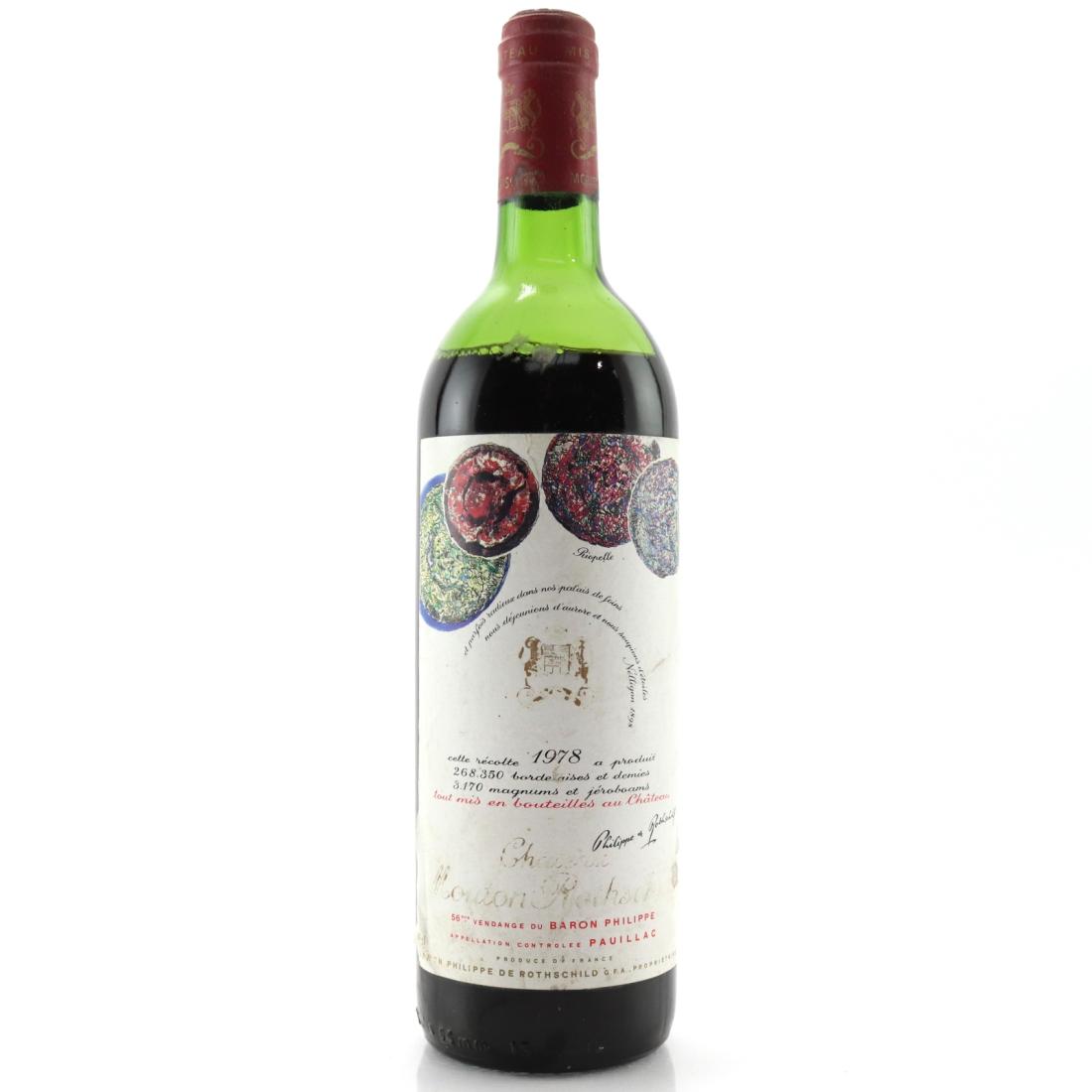 Image for Ch. Mouton-Rothschild 1978 Pauillac 1er-Cru