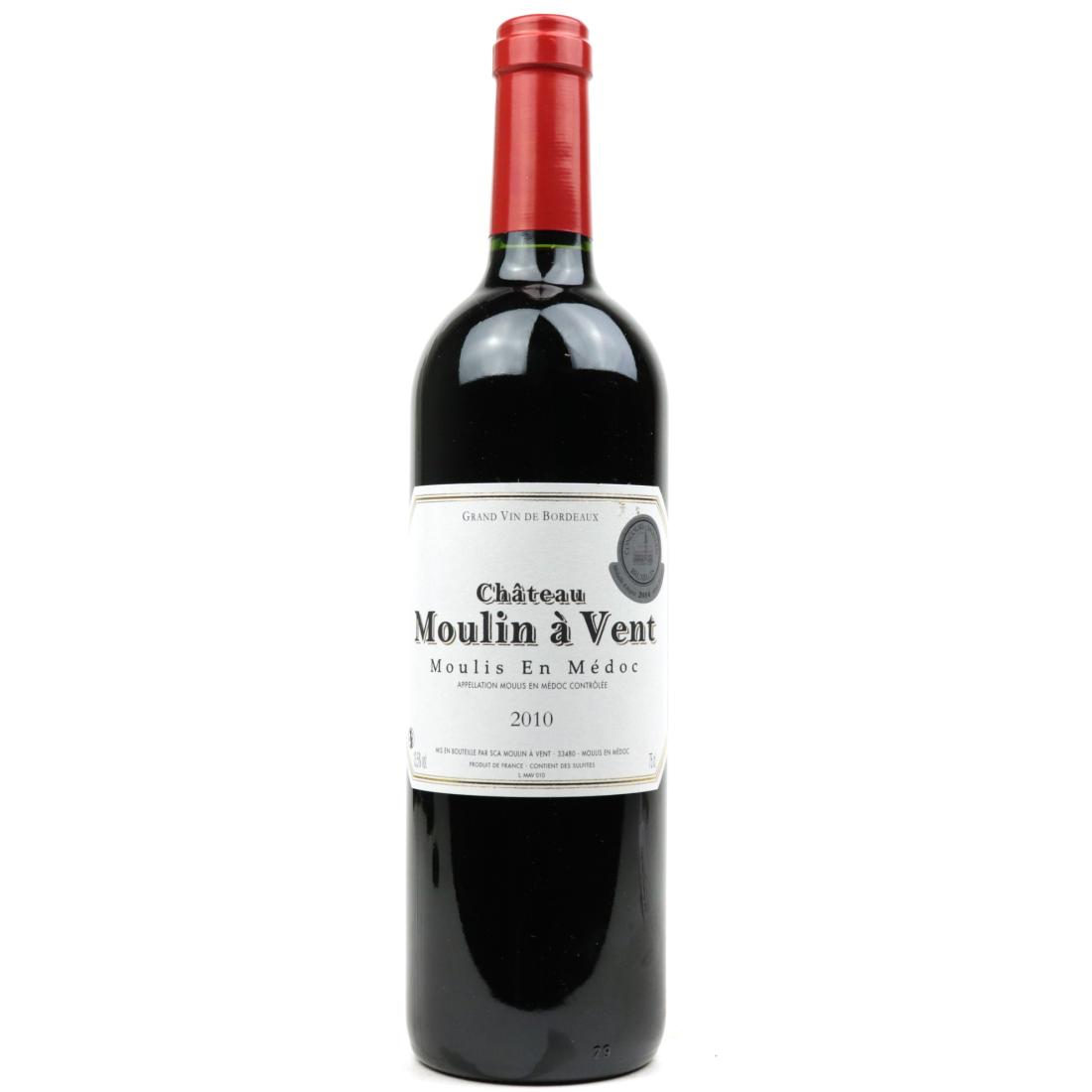Image for Ch. Moulin a Vent 2010 Moulis-En-Medoc