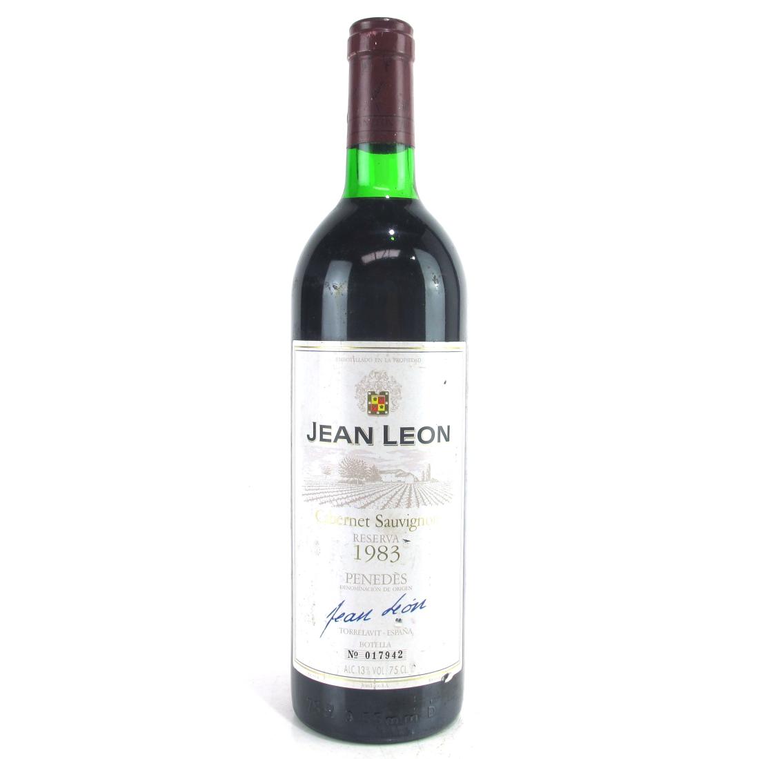 Image for Jean Leon Cabernet Sauvignon 1983 Penedes Reserva