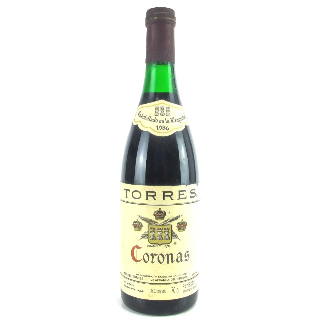 Image for Torres "Coronas" 1986 Penedes Reserva