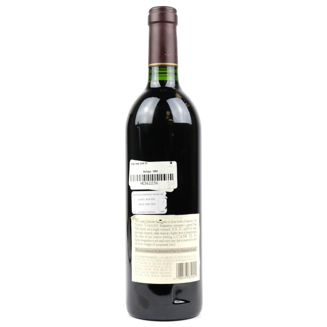 Image for Stag's Leap Cask 23 1994 Napa