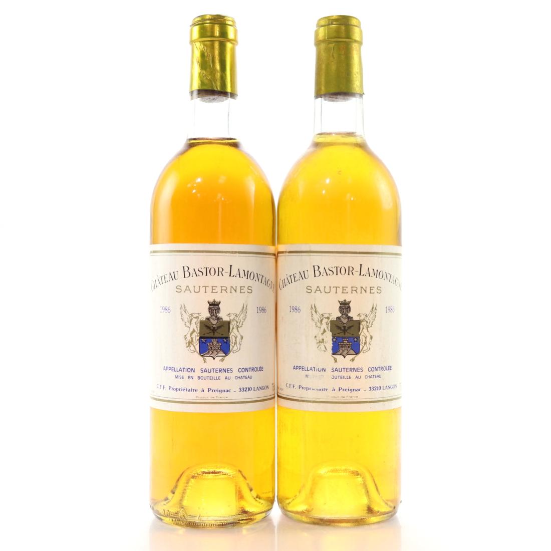 Image for Ch. Bastor-Lamontagne 1986 Sauternes