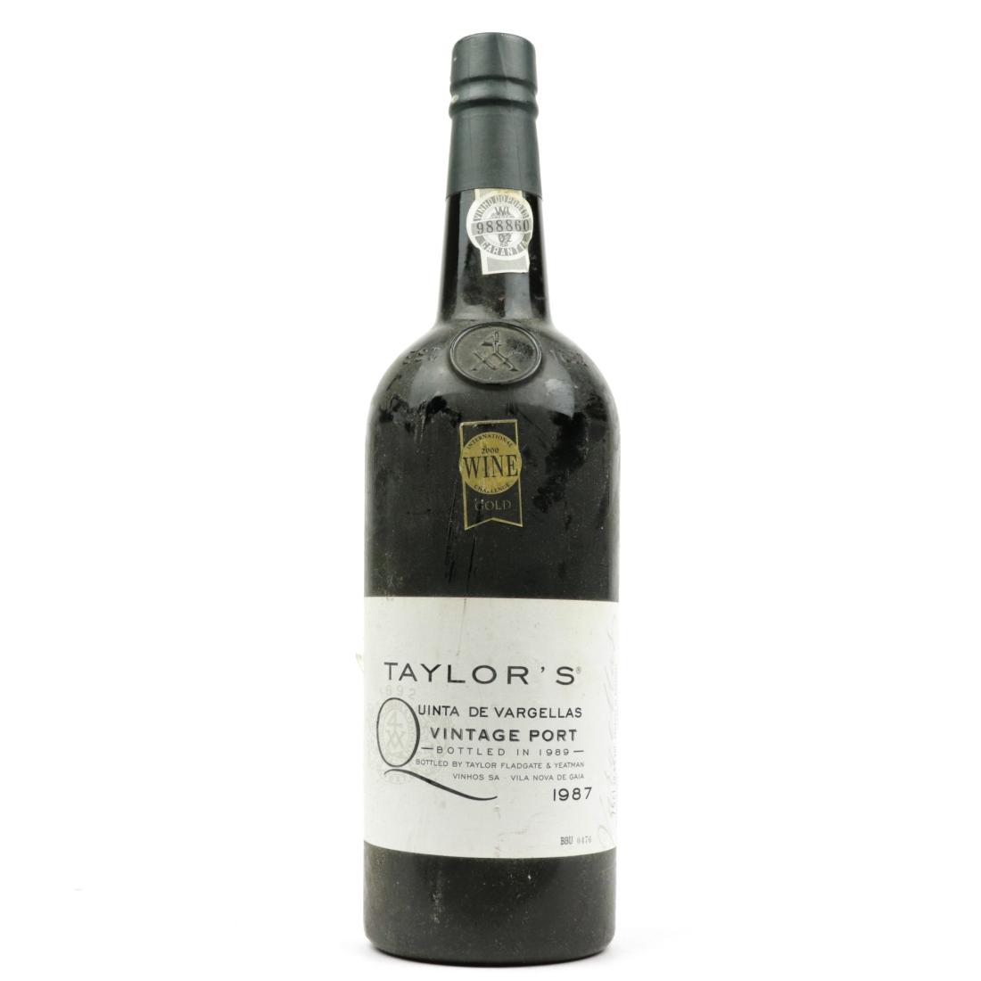 Image for Taylor's Quinta de Vargellas 1987 Vintage Port