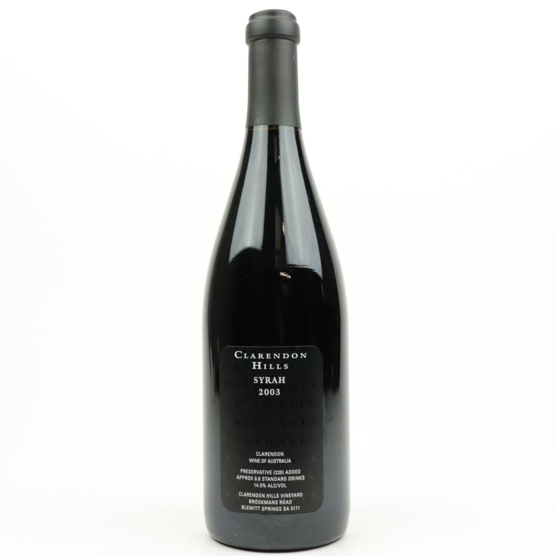 Image for Clarendon Hills Astralis Syrah 2003
