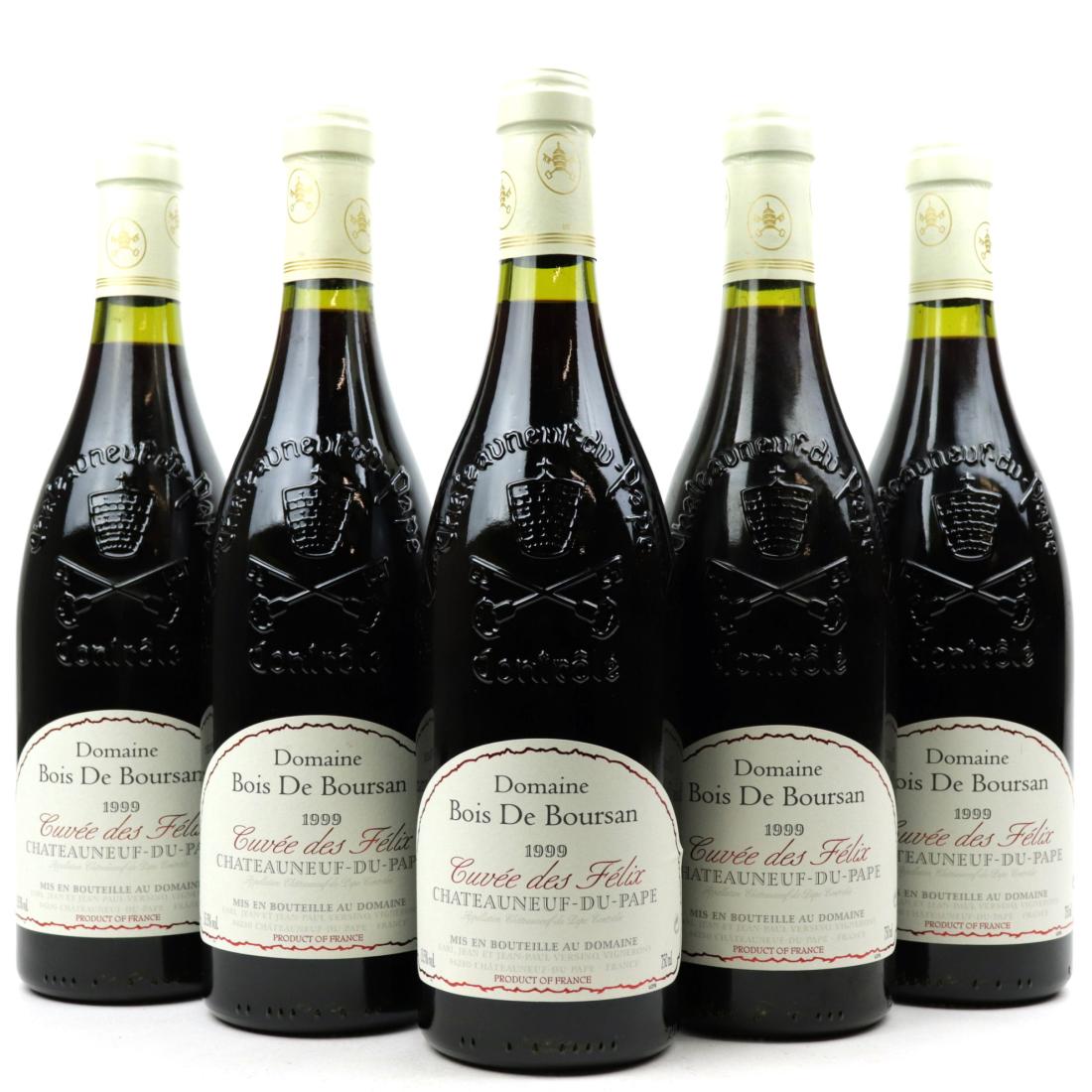 Image for Dom. Bois De Boursan Cuvee Des Felix 1999 Chateauneuf-Du-Pape
