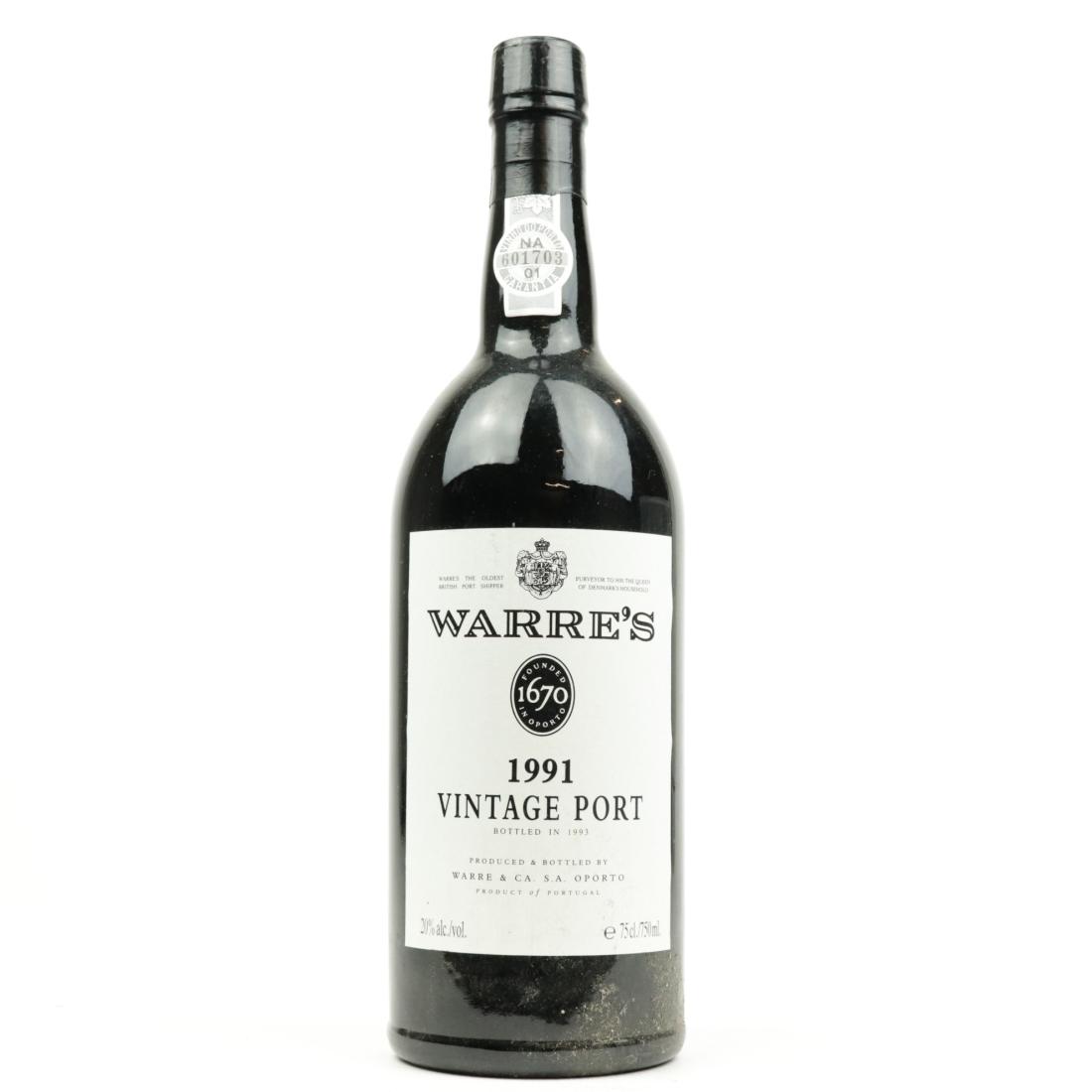 Image for Warre's 1991 Vintage Port