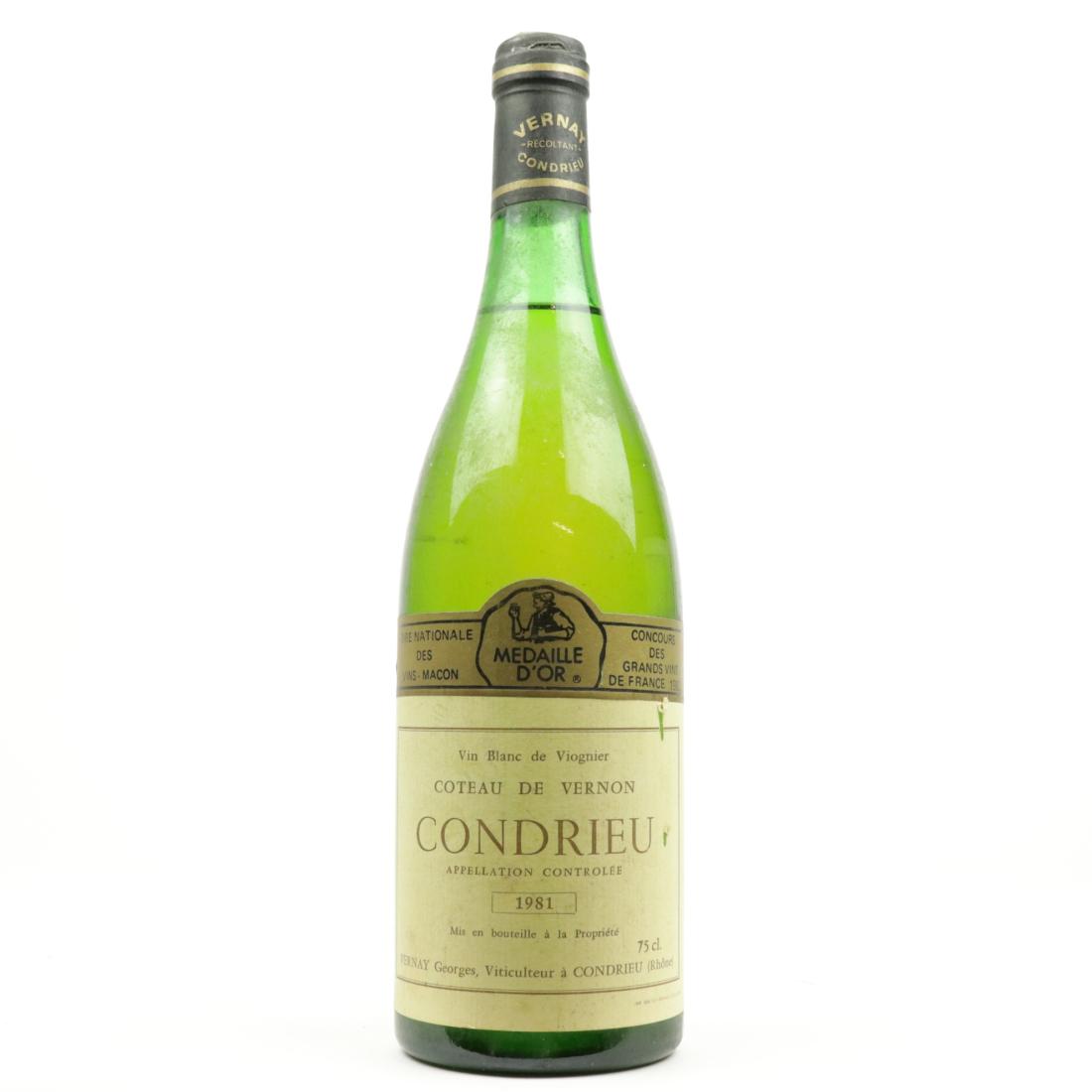 Image for G.Vernay Coteau De Vernon 1981 Condrieu