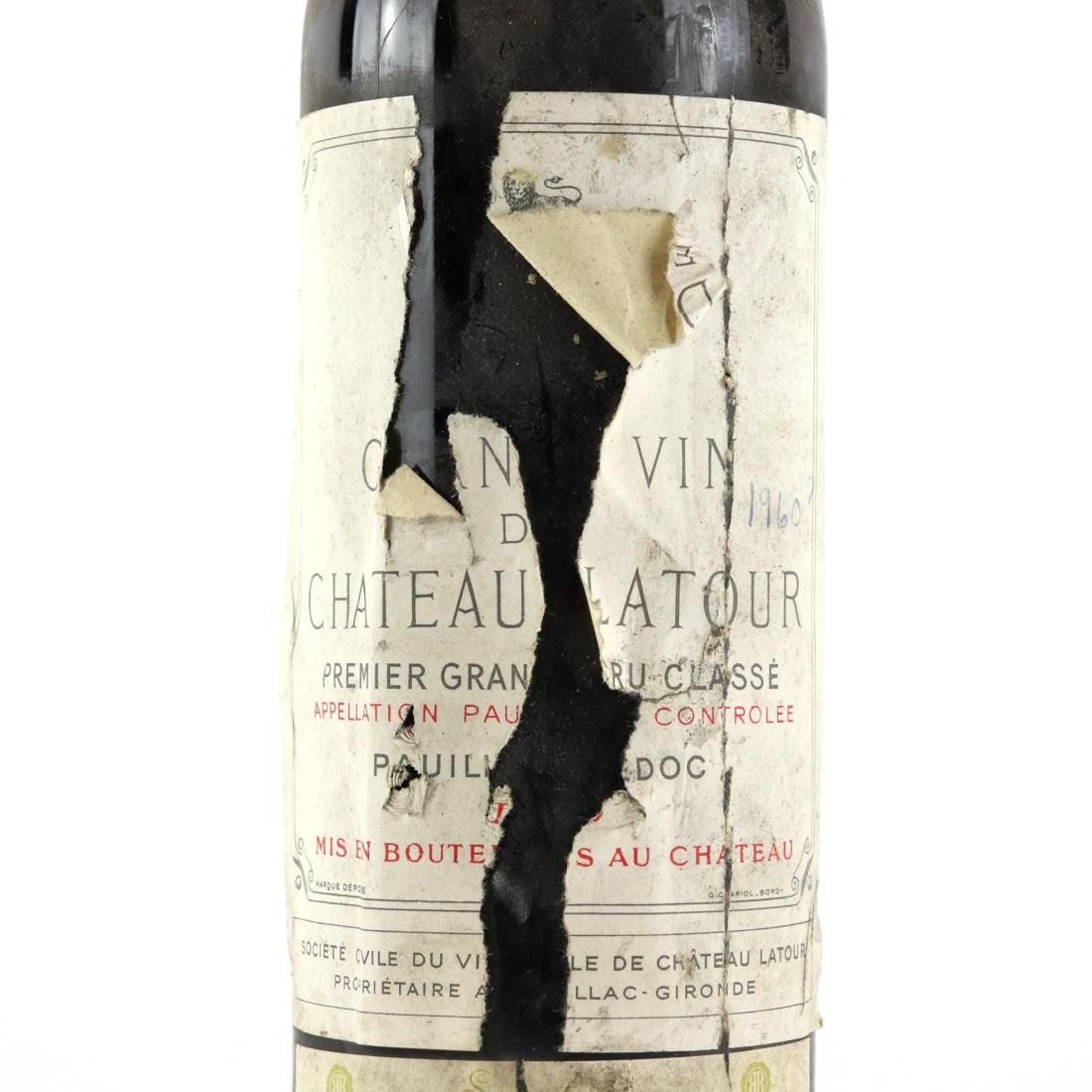 Image for Ch. Latour 1960 Pauillac 1er-Cru