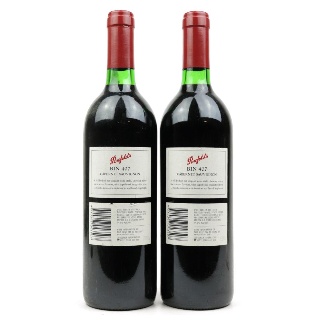 Image for Penfolds Bin 407 Cabernet Sauvignon 1999 South Australia