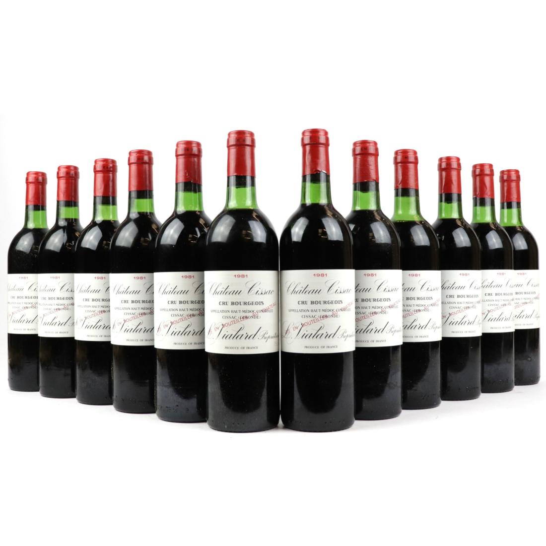 Image for Ch. Cissac 1981 Haut-Medoc 12x75cl / OWC