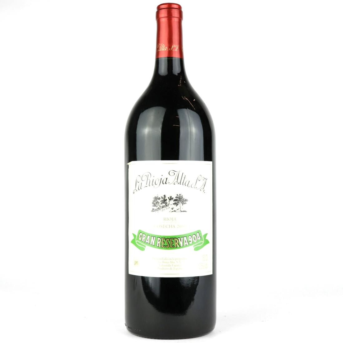 Image for La Rioja Alta 904 2001 Rioja Gran Reserva