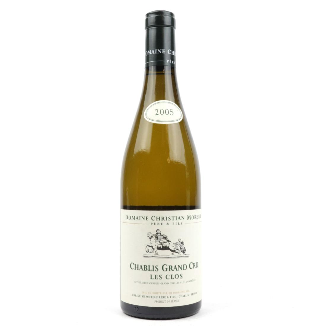 Image for Dom. C.Moreau Les Clos 2005 Chablis Grand-Cru