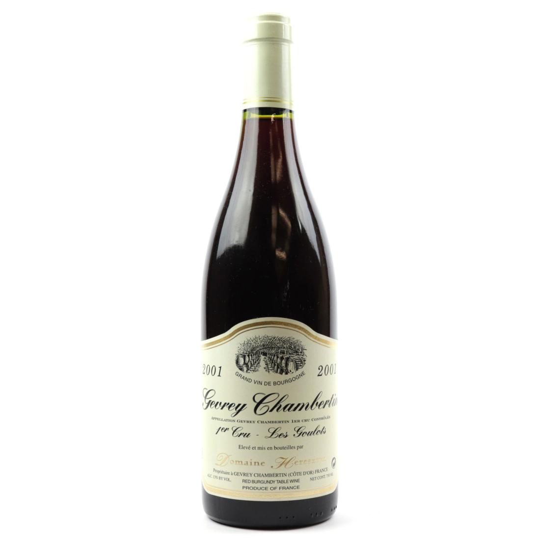 Image for Dom. Heresztyn Les Goulots 2001 Gevrey-Chambertin 1er-Cru