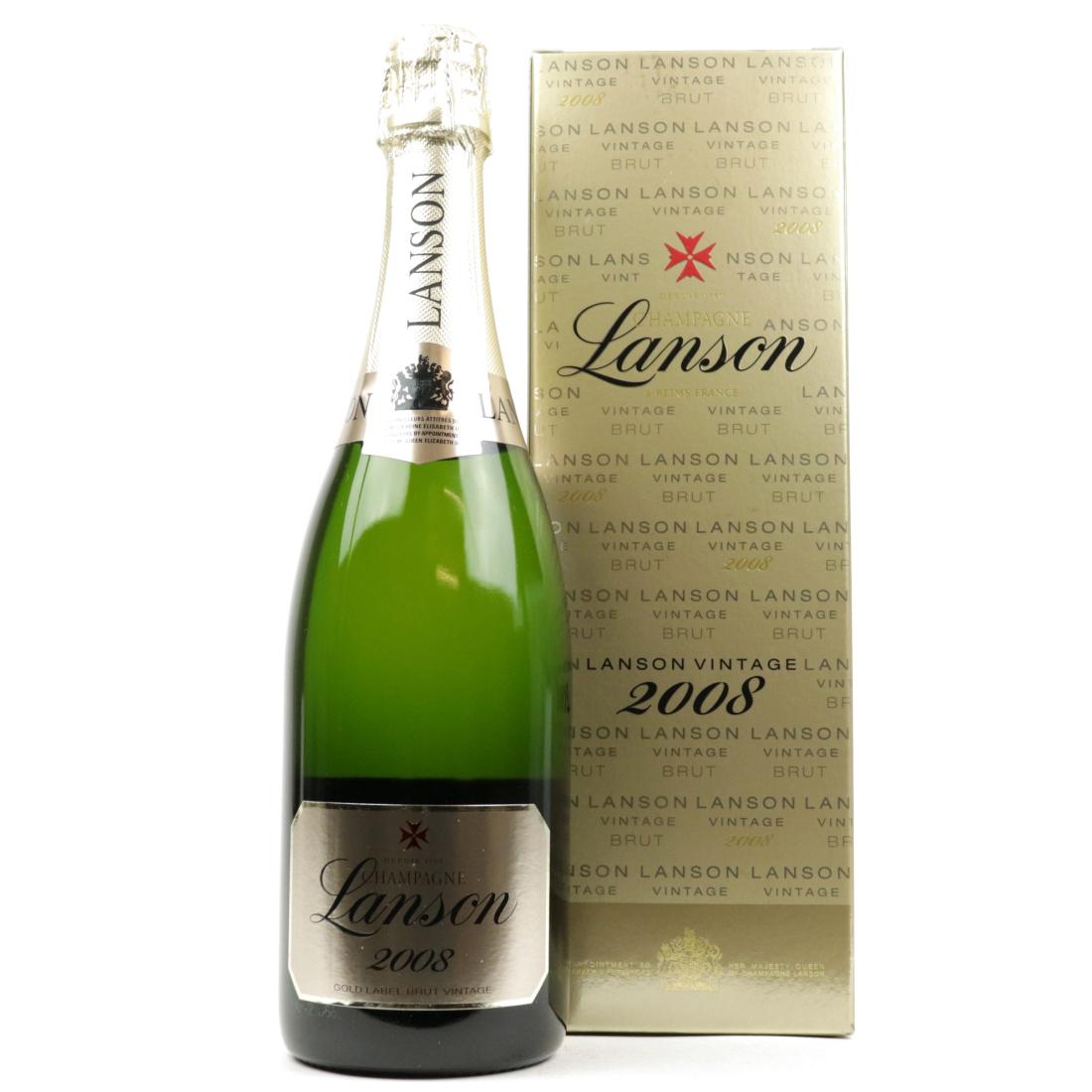 Image for Lanson Gold Label Brut 2008 Vintage Champagne