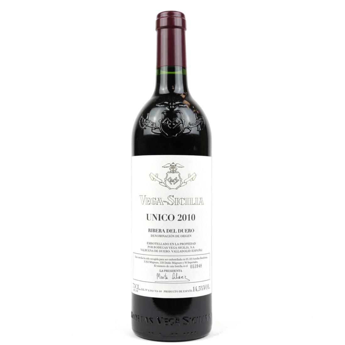 Image for Vega Sicilia Unico 2010 Ribera del Duero