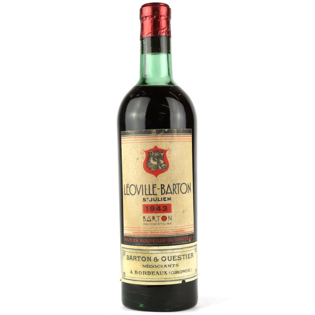 Ch. Leoville Barton 1943 Saint Julien 2eme-Cru