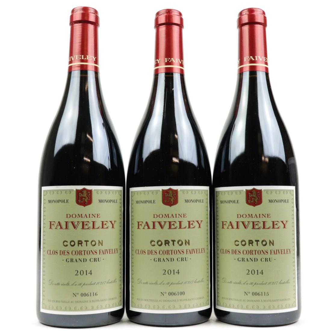 Image for Faiveley Clos Des Cortons Faiveley 2014 Corton Grand-Cru 3x75cl / OWC