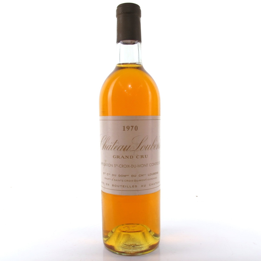 Ch. Loubens 1970 St-Croix-Du-Mont Grand Cru