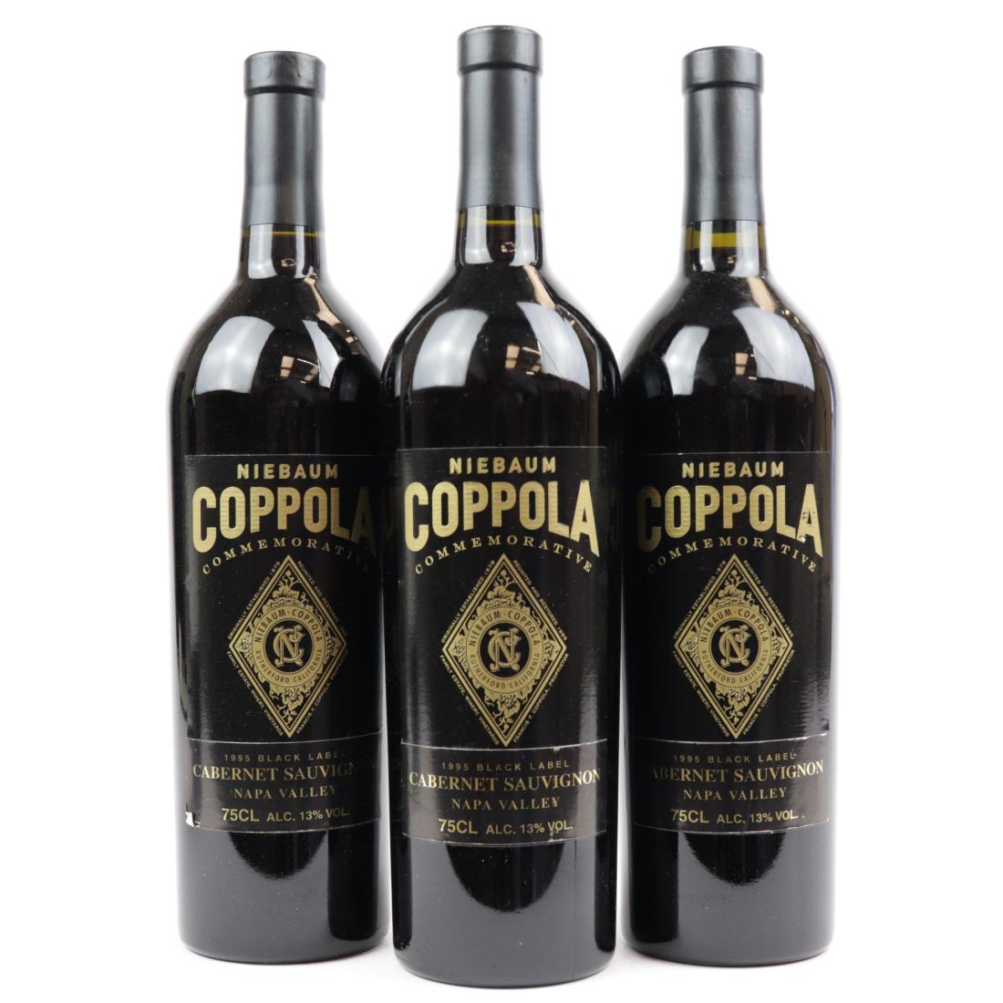 Image for Niebaum Coppola Commemorative Black Label Cabernet Sauvignon 1995 Napa