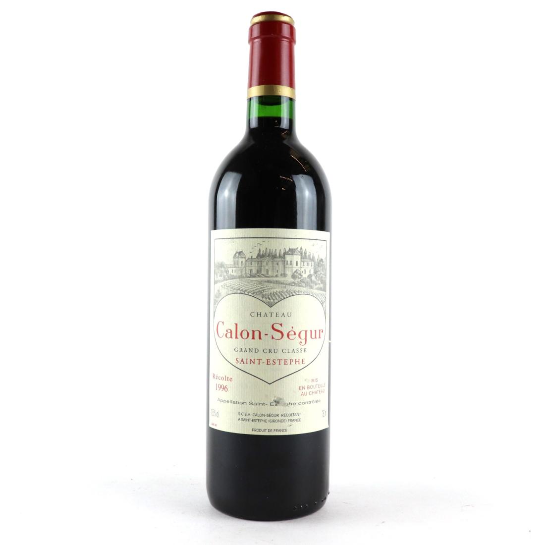 Image for Ch. Calon-Segur 1996 St-Estephe 3eme-Cru