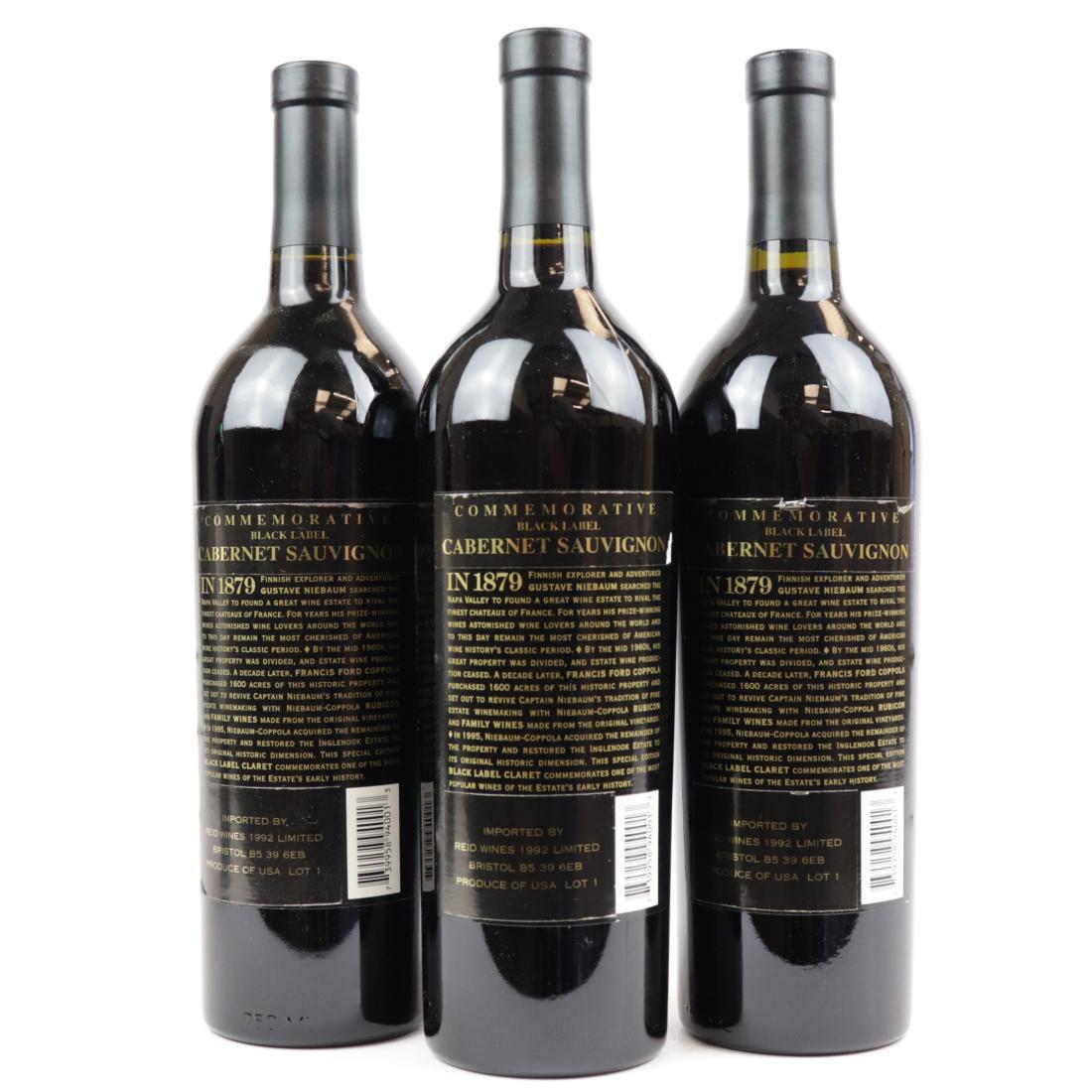 Image for Niebaum Coppola Commemorative Black Label Cabernet Sauvignon 1995 Napa