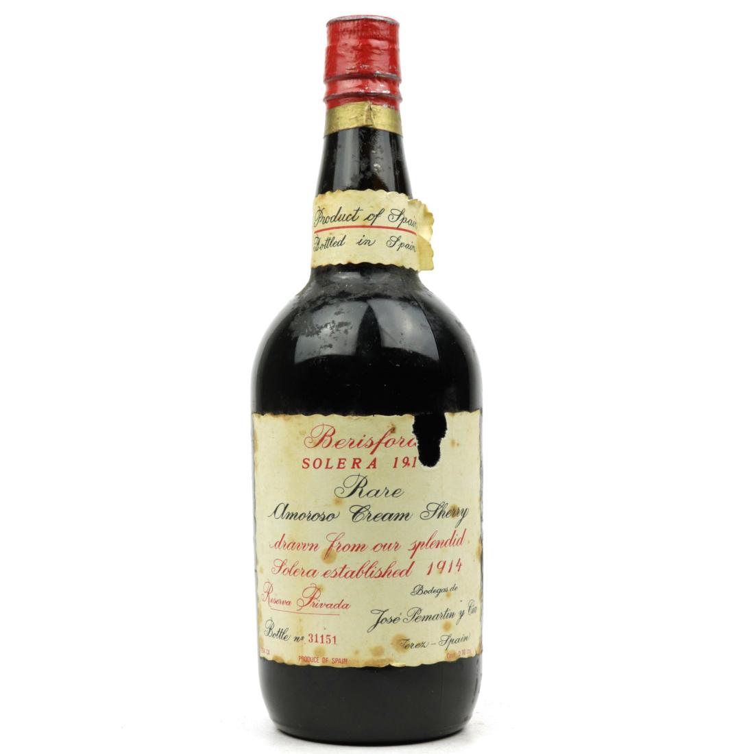 Image for Berisford Solera 1914 Amoroso Cream Sherry