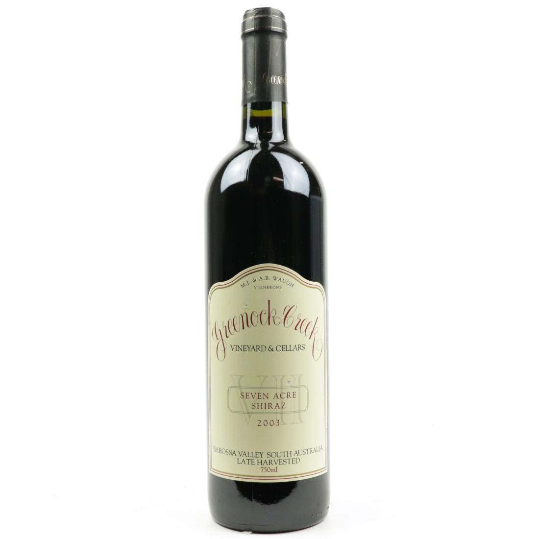 Image for Greenock Creek Seven Acre Shiraz 2003 Barossa
