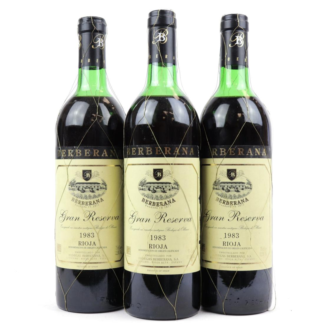 Image for Berberana 1983 Rioja Gran Reserva