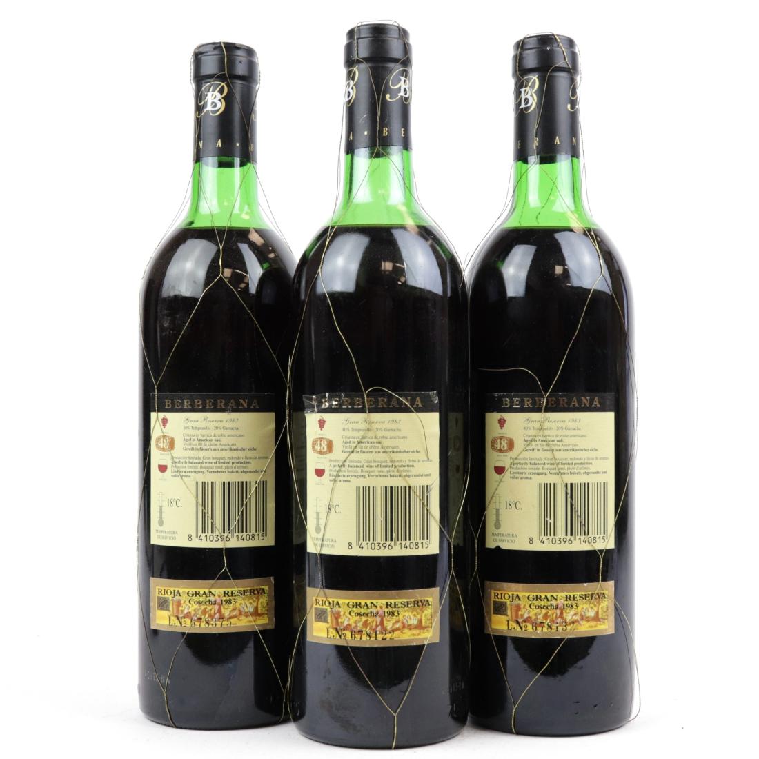 Image for Berberana 1983 Rioja Gran Reserva