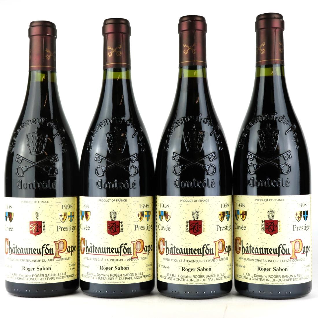 Image for R.Sabon Cuvee Prestige 1998 Chateauneuf-Du-Pape