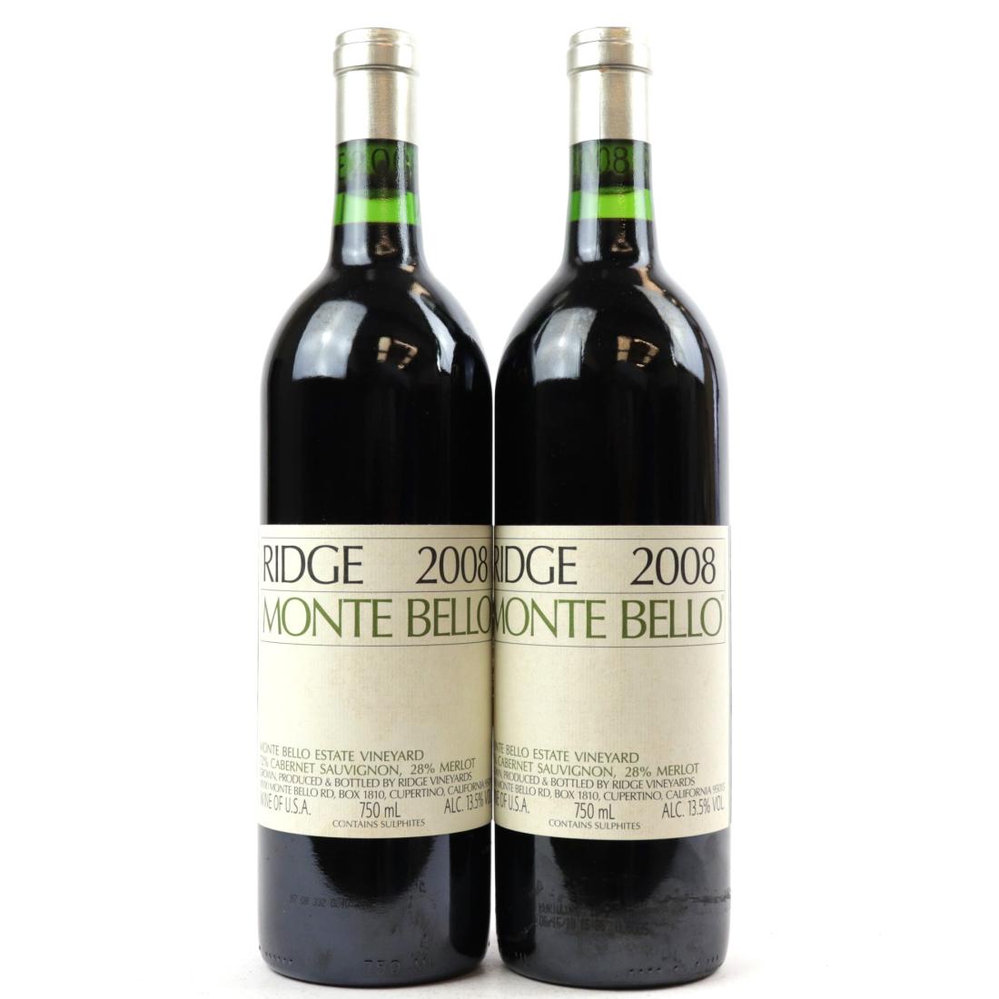 Image for Ridge Monte Bello 2008 Santa Cruz Mountains