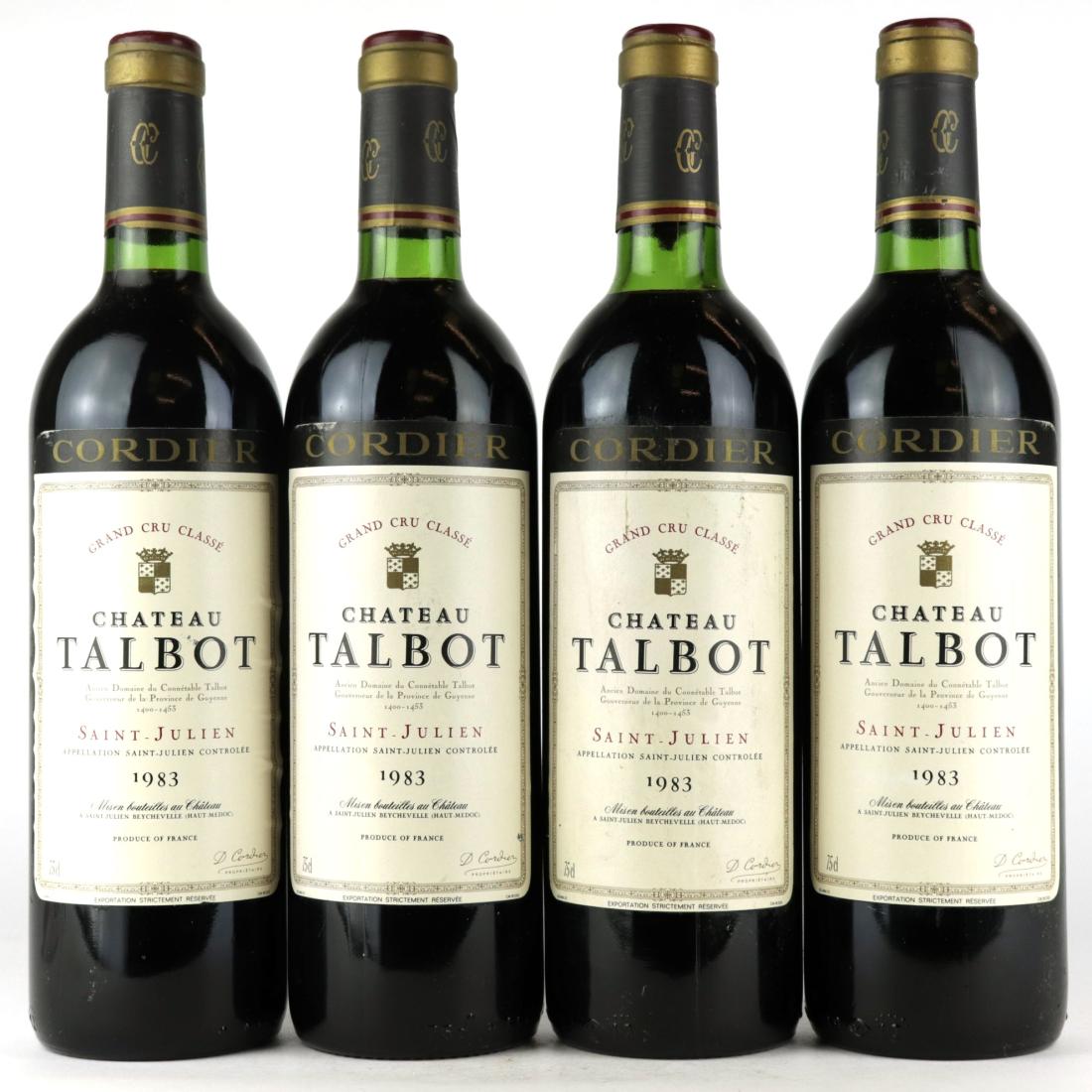 Ch. Talbot 1983 Saint-Julien 4eme-Cru Wine | Wine Auctioneer