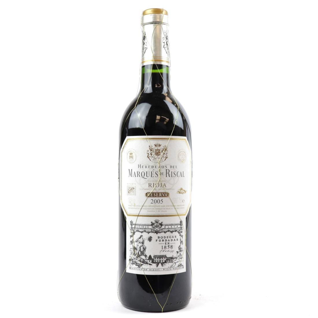 Image for Marques De Riscal 2005 Rioja Reserva