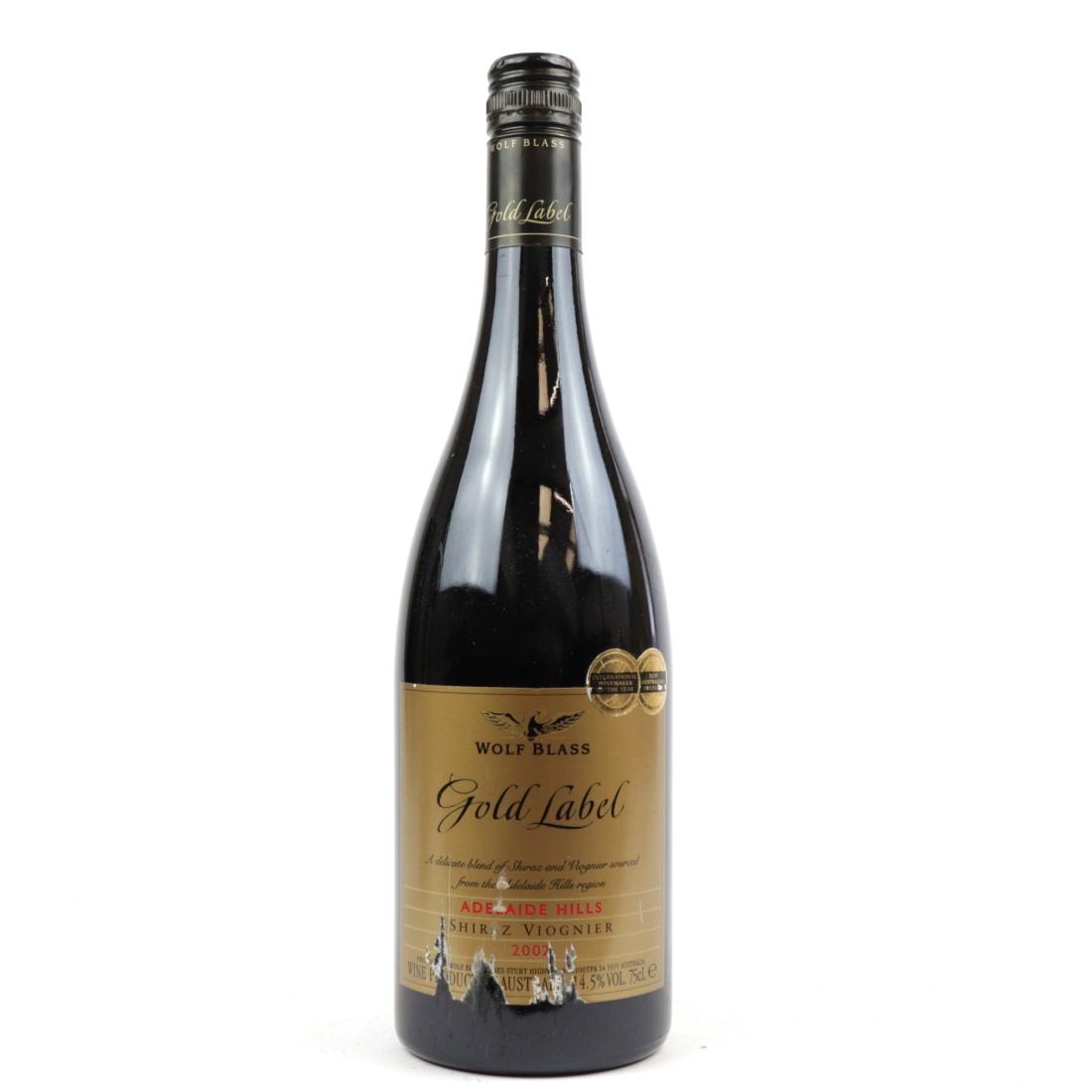 Image for Wolf Blass Gold Label Shiraz Viognier 2002 Adelaide Hills