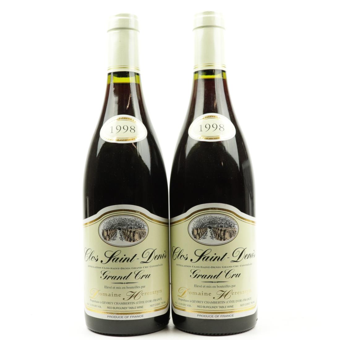 Image for Dom. Heresztyn 1998 Clos Saint-Denis Grand-Cru