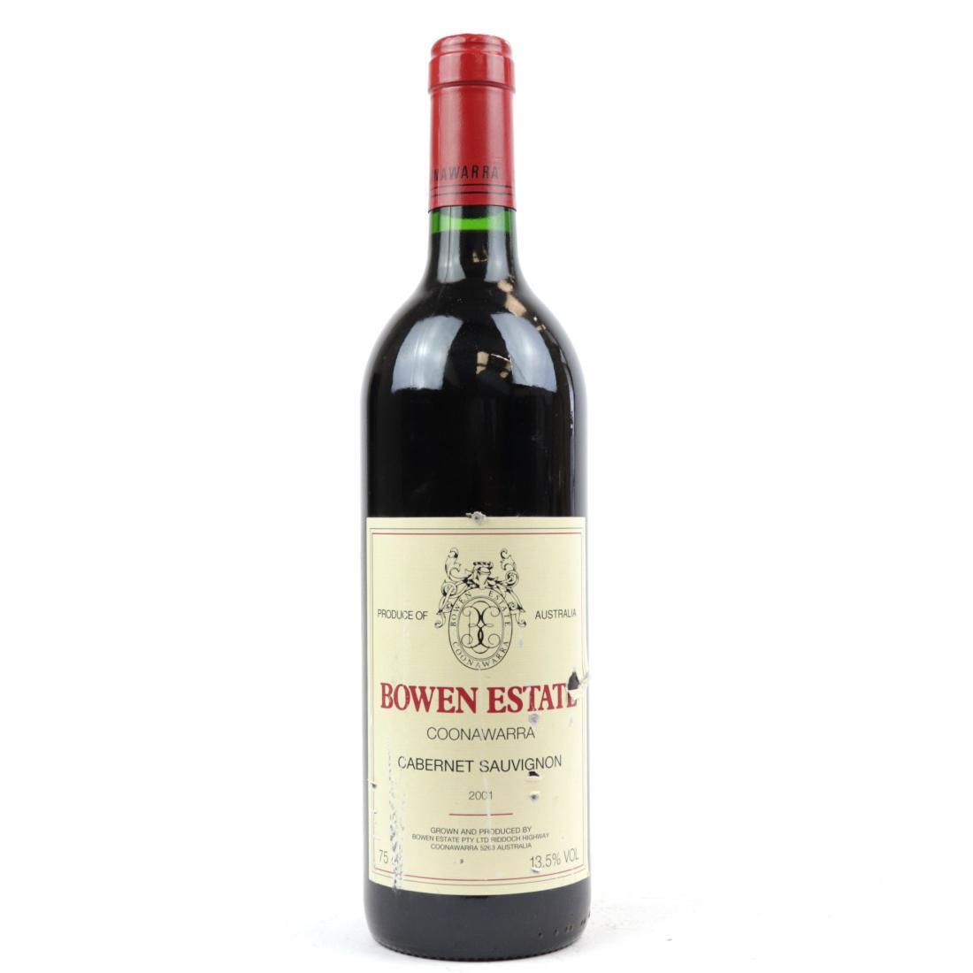 Image for Bowen Estate Cabernet Sauvignon 2001 Coonawarra