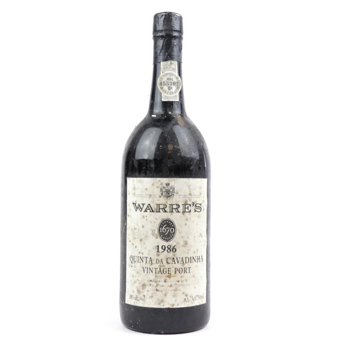 Image for Warre's Quinta Da Cavadinha 1986 Vintage Port
