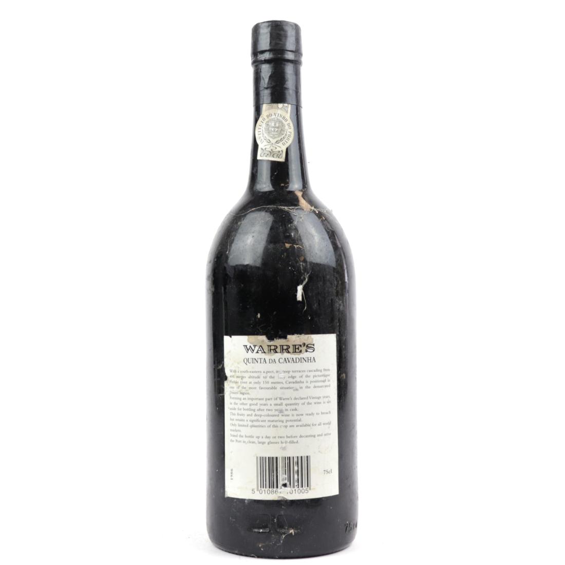 Image for Warre's Quinta Da Cavadinha 1986 Vintage Port