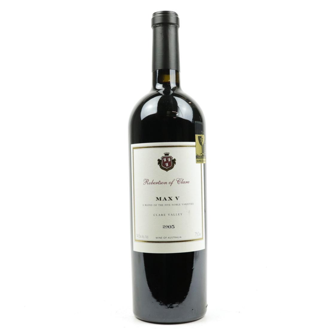 Image for Robertson of Clare Max V 2005 Clare Valley