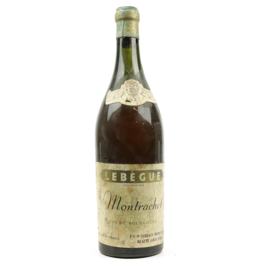 Image for Lebegue 1947 Montrachet Grand Cru