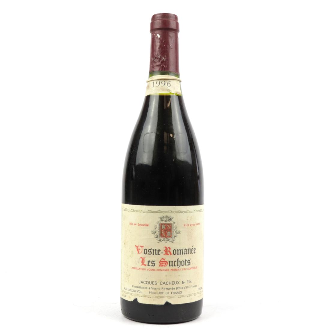 Image for J.Cacheux Les Suchots 1996 Vosne-Romanee 1er-Cru