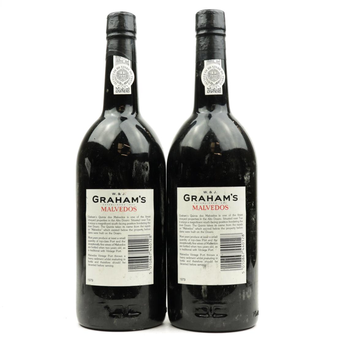 Image for Graham's Malvedos 1979 Vintage Port x 2