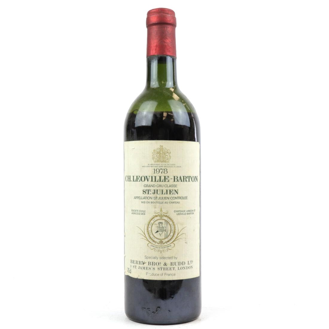 Image for Ch. Leoville Barton 1978 St-Julien 2eme-Cru