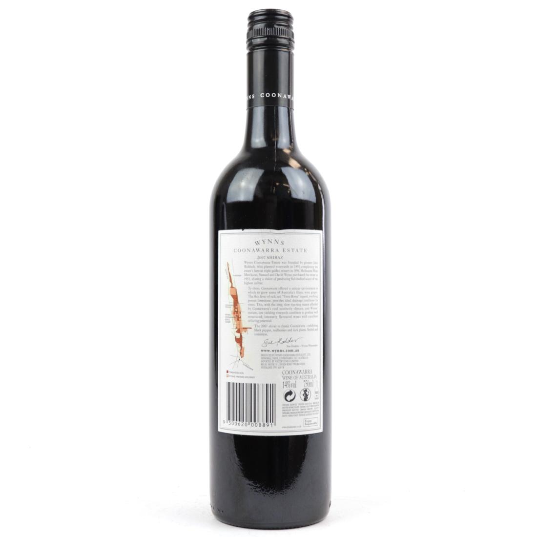 Image for Wynns Shiraz 2007 Coonawarra